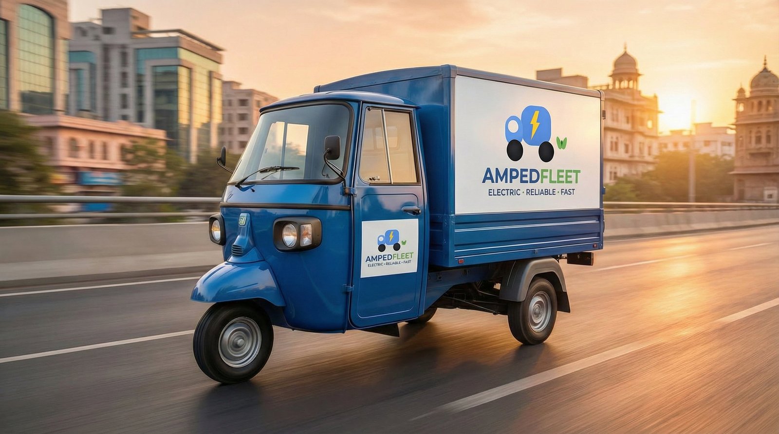 AmpedFleet EV Three Wheeler